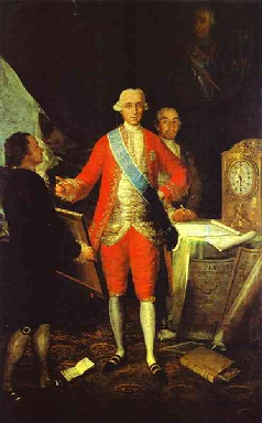 José Moñino y Redondo - par Goya